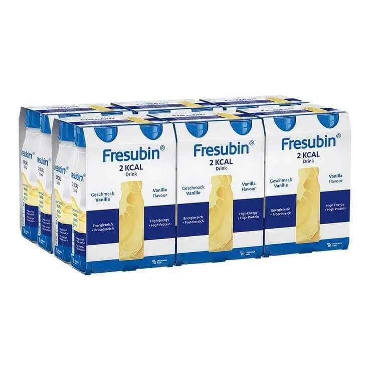 Fresubin 2 kcal băutură cu aromă de vanilie, 24 x 200 ml soluție — preț și oferte