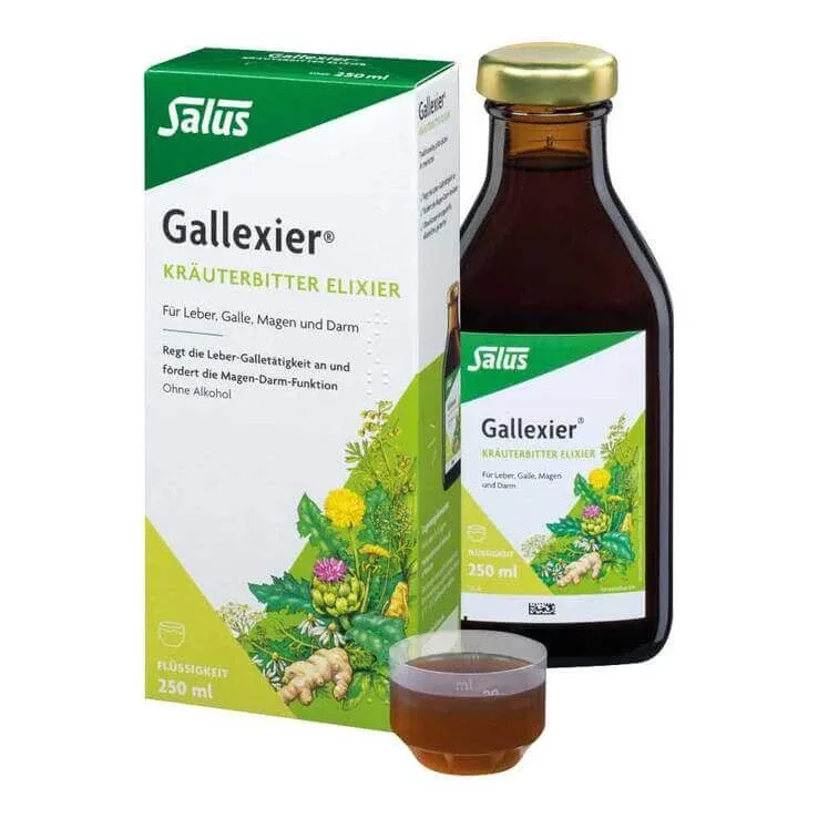 Gallexier Elixir amar pe bază de plante Salus, lichid pentru uz oral, 3 x 20 ml Salus Haus — preț și oferte