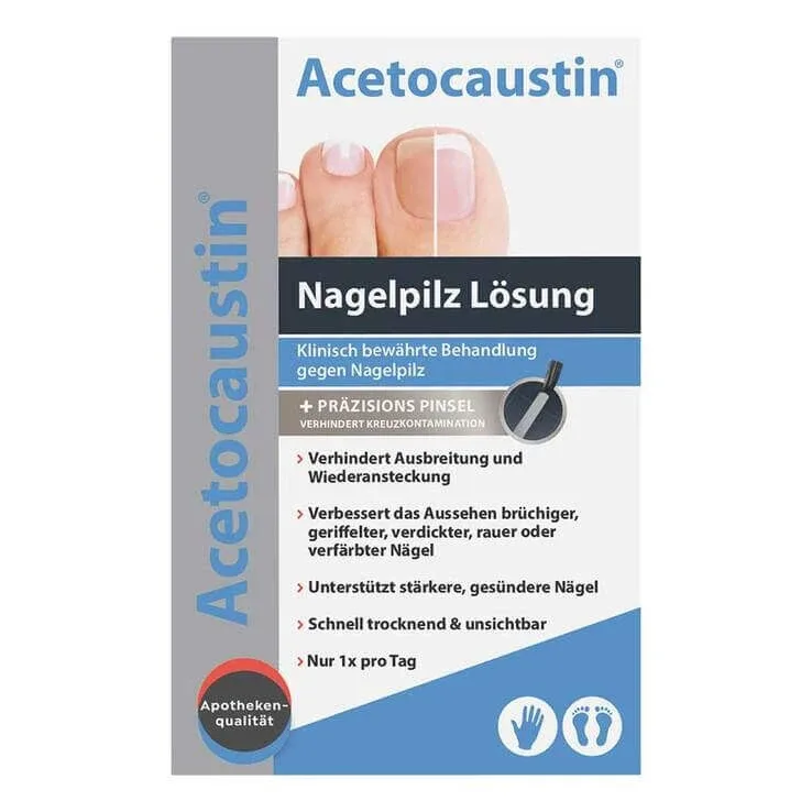 Acetocaustin – Soluție împotriva ciupercii unghiilor, 5 ml soluție — preț și oferte