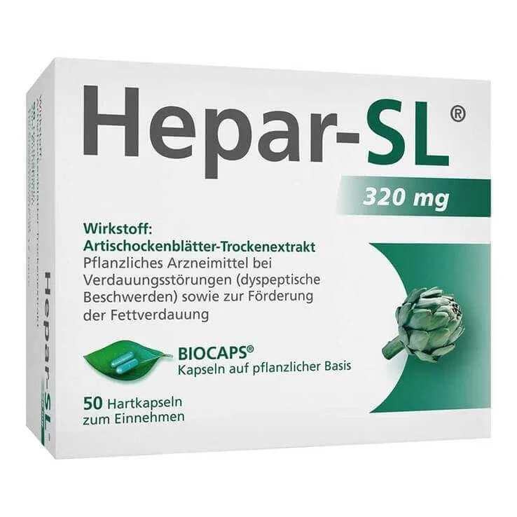 Hepar-SL® 320 mg capsule dure, 100 capsule dure — preț și oferte