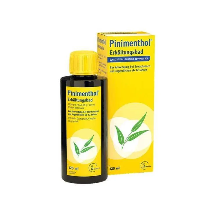 Pinimenthol® Baie pentru răceală, pentru persoane cu vârsta de peste 12 ani, 1000 ml soluție de baie — preț și oferte