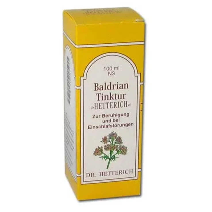 Tinctură de valeriană Hetterich, 50 ml tinctură — preț și oferte