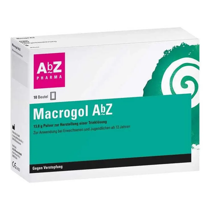 Macrogol AbZ pulbere pentru prepararea unei soluții orale, 20 buc. pulbere pentru prepararea unei soluții orale — preț și oferte