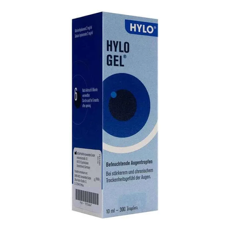 Picături oftalmice Hylo-Gel, 10 ml picături oftalmice — preț și oferte