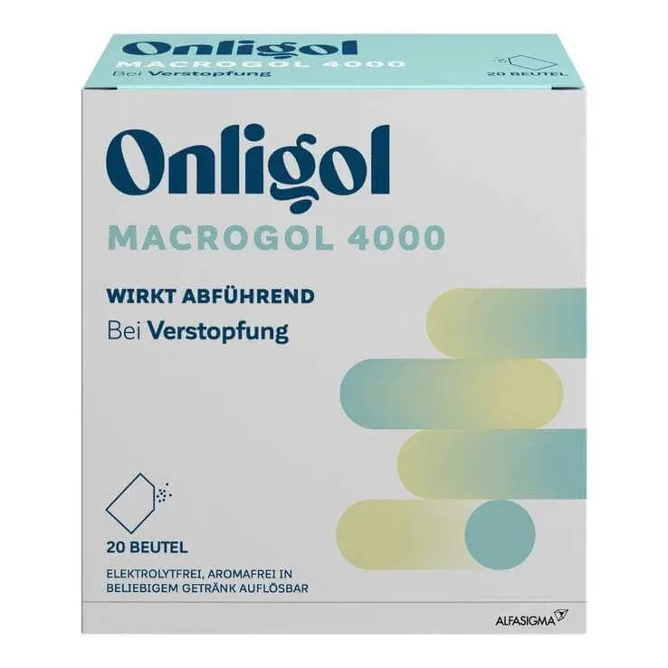 Onligol Macrogol 4000 Pulbere pentru prepararea unei soluții, plic, 20 x 10 g pulbere — preț și oferte