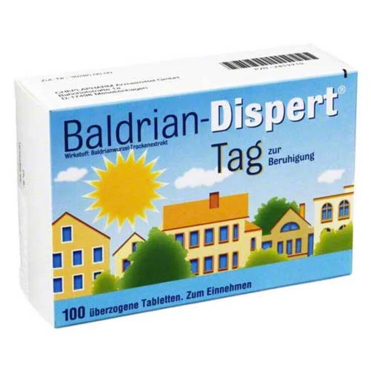 Baldrian Dispert Tag, comprimate acoperite, 40 de comprimate acoperite — preț și oferte