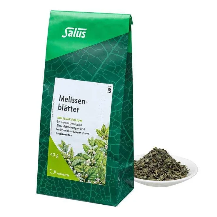 Ceai medicinal din frunze de melisă Melissae foliis Salus, 40 g ceai Salus Haus — preț și oferte