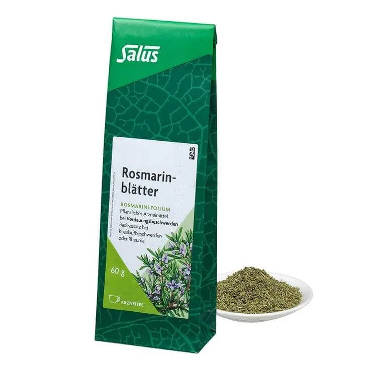Ceai medicinal din frunze de rozmarin Rosmarini folium Salus, 60 g ceai Salus Haus — preț și oferte