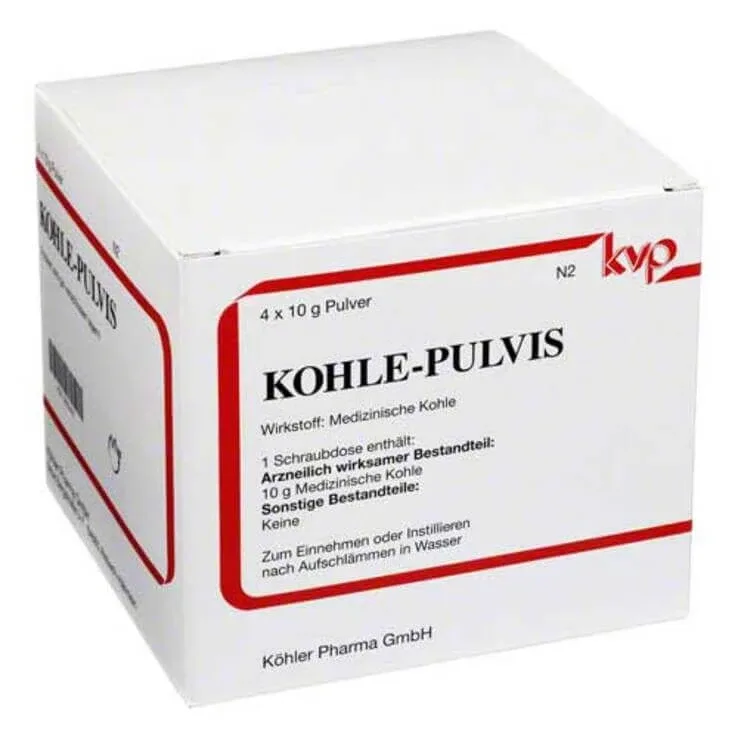Pudră de cărbune, 10 g pudră — preț și oferte