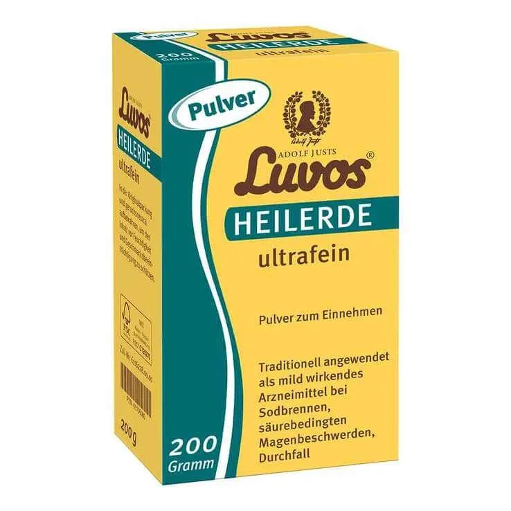 Luvos® Pământ medicinal ultrafin, 2x750 g pulbere — preț și oferte