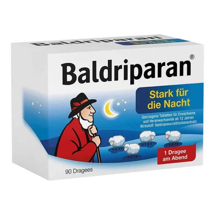 Baldriparan Stark, comprimate cu acoperire pentru administrare nocturnă, 30 de comprimate cu acoperire — preț și oferte
