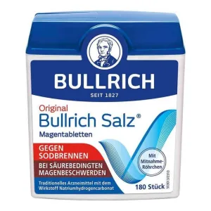 Bullrich Salz® – comprimate împotriva arsurilor la stomac, 50 de comprimate