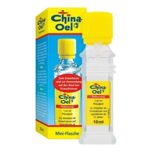 Ulei chinezesc fără inhalator, 10 ml ulei esențial