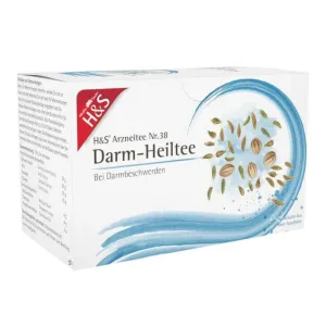 H&S Ceai medicinal pentru intestin, pliculețe filtrante, 20 pliculețe de câte 2,0 g