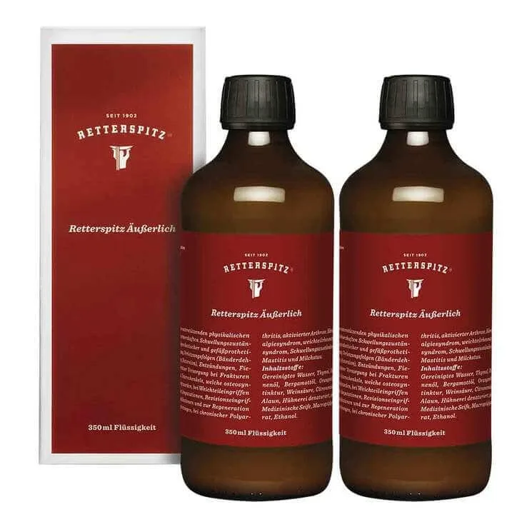 Retterspitz pentru uz extern, 2 x 350 ml lichid — preț și oferte