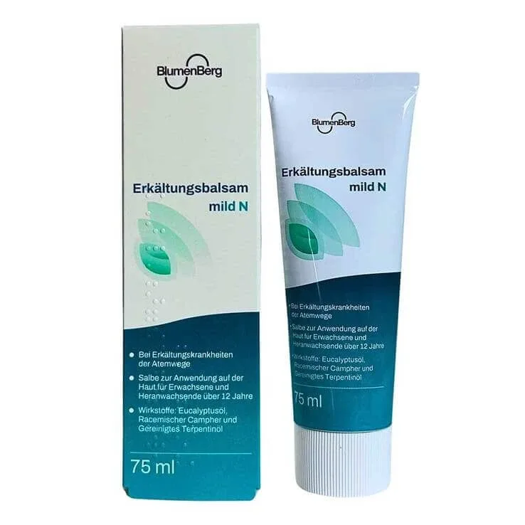 Blumenberg Balsam pentru răceală, formulă ușoară N, unguent de 75 ml — preț și oferte