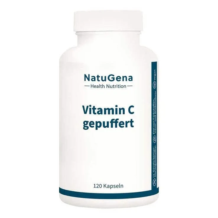 Vitamina C tamponată, în doză mare + magneziu, capsule vegane, 120 de capsule — preț și oferte