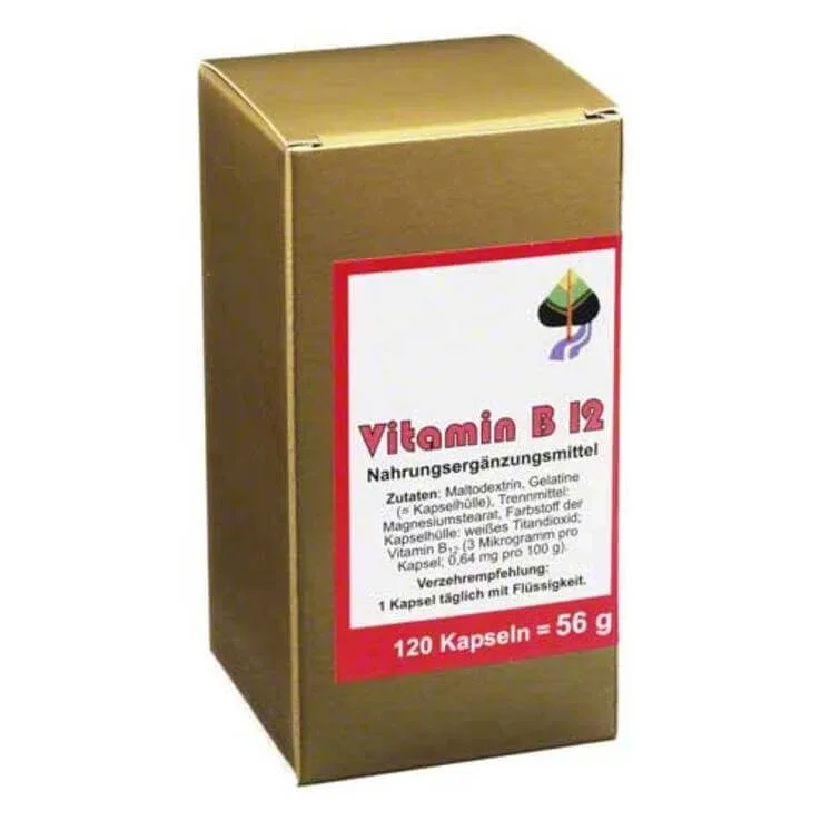 Capsule cu vitamina B12, 60 de capsule — preț și oferte