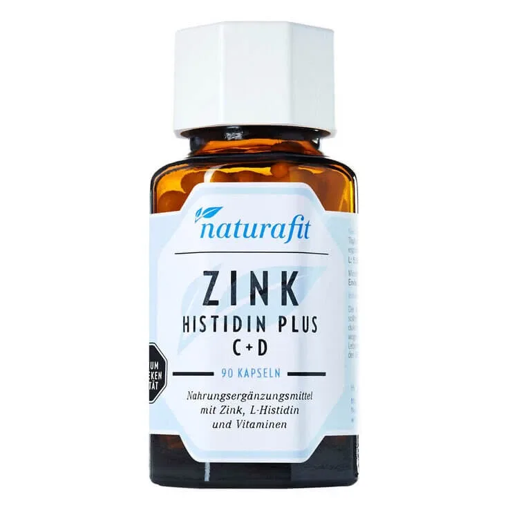 Naturafit Zinc Histidină plus C + D, capsule, 30 de capsule — preț și oferte