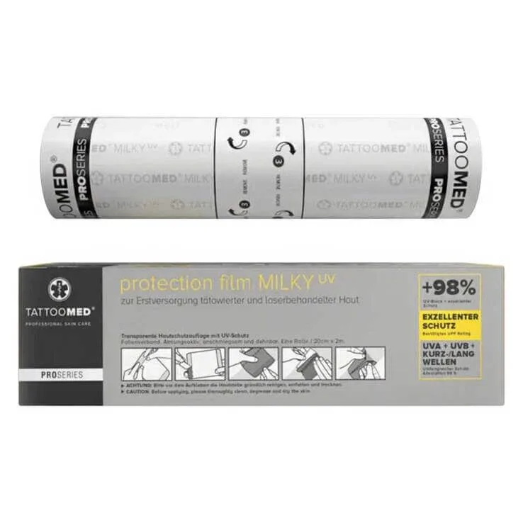 TATTOOMED® folie de protecție MILKY UV, 10 plasturi — preț și oferte