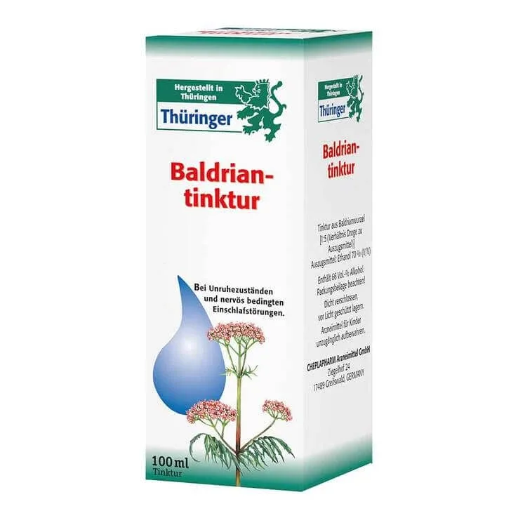 Tinctură de valeriană din Turingia, 50 ml tinctură — preț și oferte
