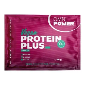 Omni Power Protein Shake cu aromă de vanilie, pulbere, 300 g pulbere