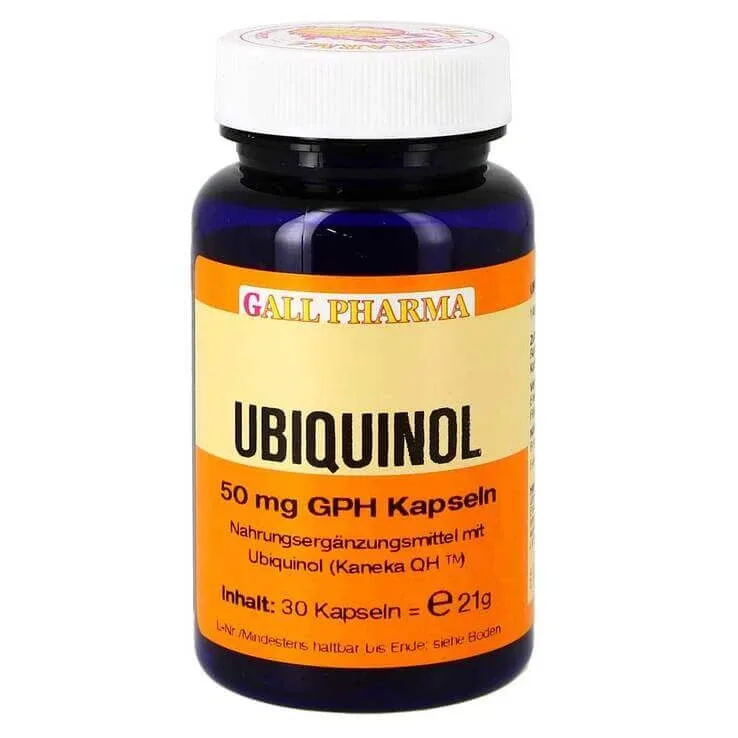 Capsule de ubiquinol 50 mg GPH, 90 de capsule — preț și oferte