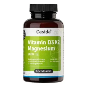 Vitamina D3, K2 și magneziu 2000 UI, capsule, 90 de capsule