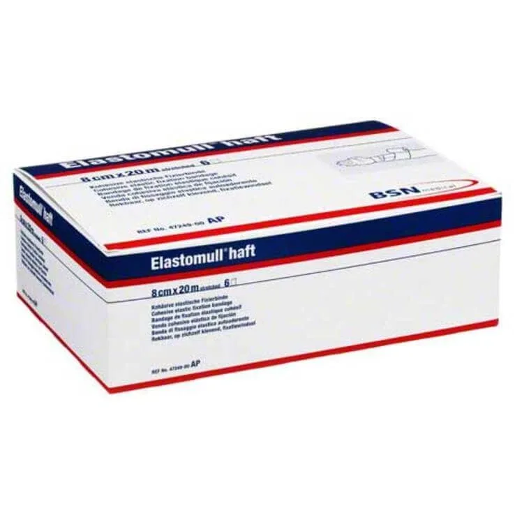 Elastomull adeziv 20 m x 8 cm 4724, 6 bandaje — preț și oferte