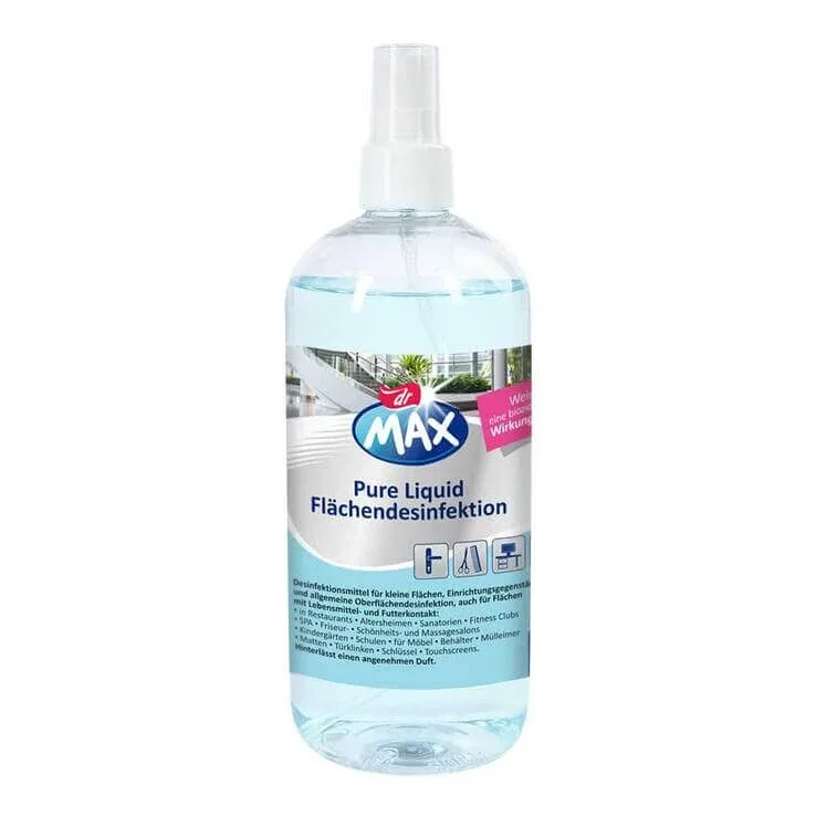 Dr. Max Pure – Dezinfectant lichid pentru suprafețe, 500 ml lichid — preț și oferte