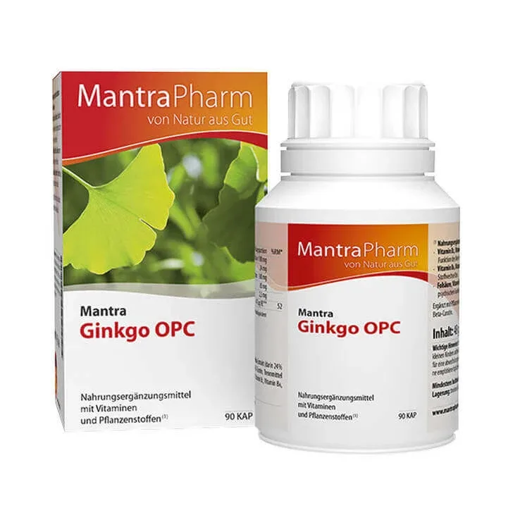 Mantra Ginkgo OPC, 90 de capsule — preț și oferte