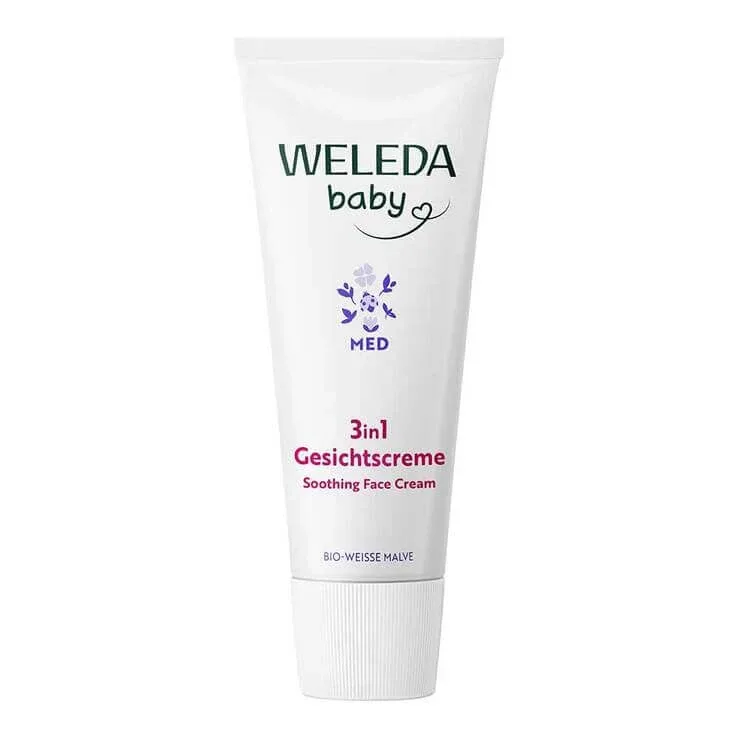 Weleda baby 3 în 1 Cremă de față cu nalbă albă, 50 ml Cremă — preț și oferte