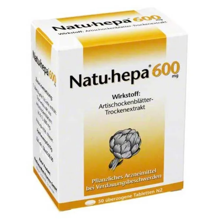 Natu Hepa 600 mg comprimate filmate, 20 comprimate filmate — preț și oferte