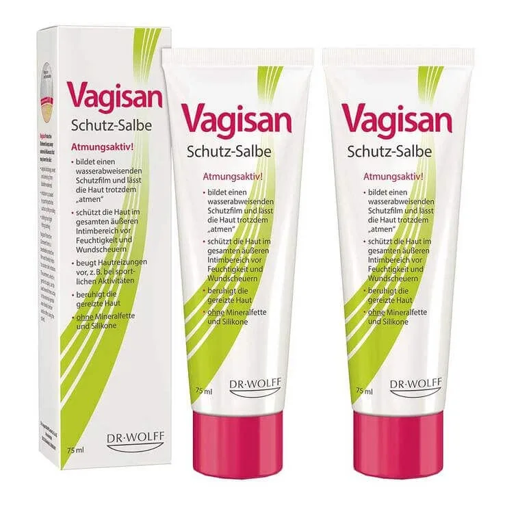 Unguent de protecție Vagisan, 2 x 75 ml unguent — preț și oferte