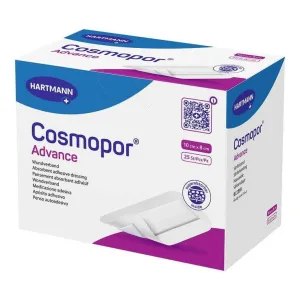 Cosmopor Advance 8x10 cm, 25 de plasturi