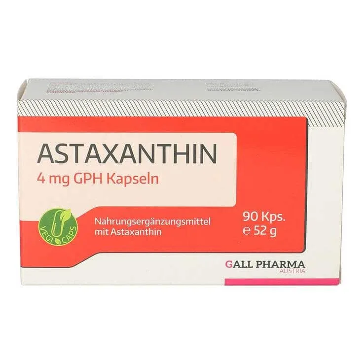 Astaxantină 4 mg GPH, capsule, 180 de capsule — preț și oferte