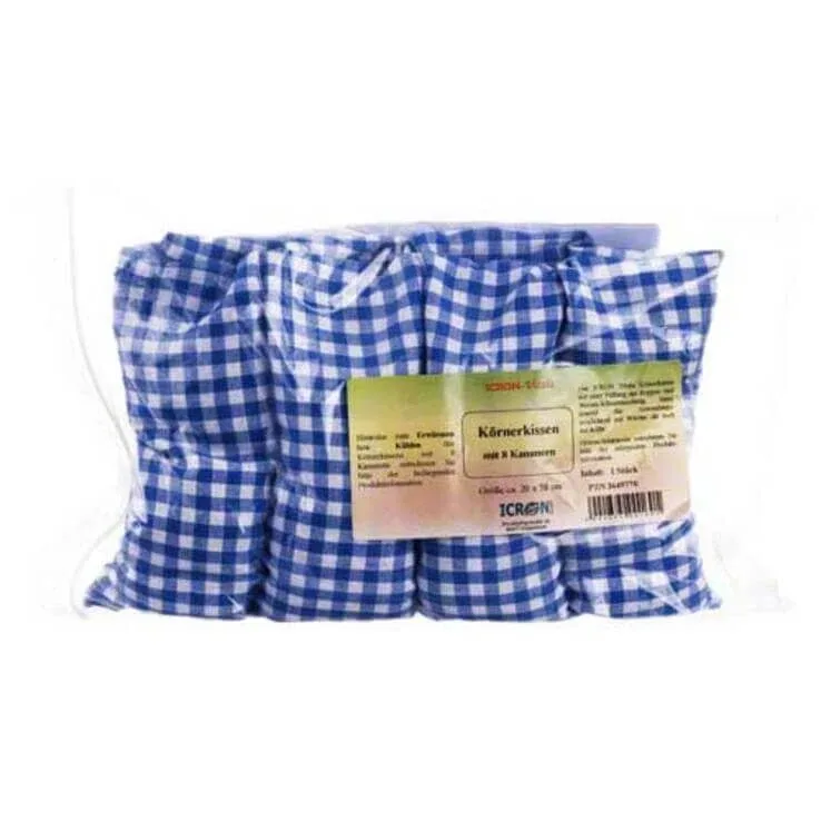 Pernă cu boabe, cu 8 compartimente, Icron Vitala, 20x58 cm, 1 buc. n.v. — preț și oferte