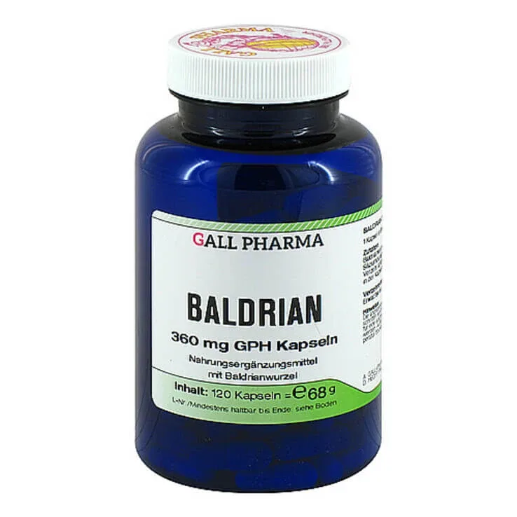 Capsule de valeriană 360 mg GPH, 60 de capsule — preț și oferte