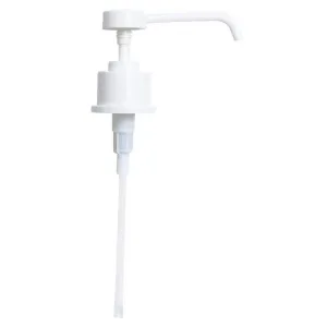 Pompă de unică folosință cu gura de scurgere lungă pentru sticle de 1 l, 1 buc. n.v.