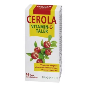 Cerola Vitamina C sub formă de pastile Grandel, 2x96 buc.