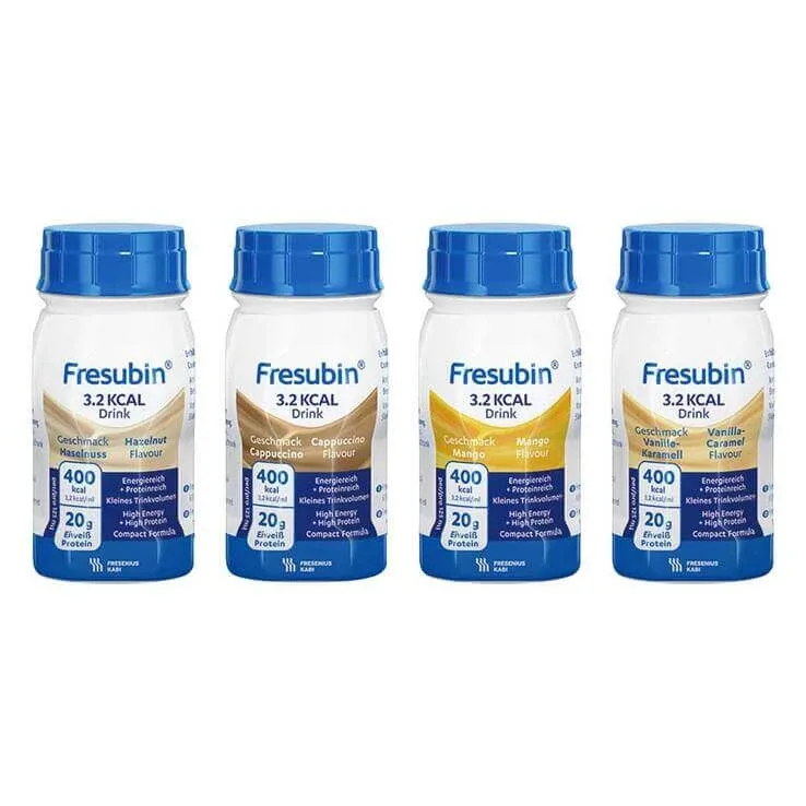 Fresubin 3,2 kcal băutură, cutie mixtă, 24 x 125 ml lichid — preț și oferte