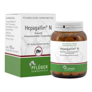 Hepagallin N, comprimate acoperite, 50 de comprimate