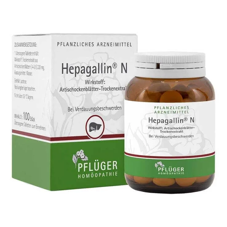 Hepagallin N, comprimate acoperite, 50 de comprimate — preț și oferte