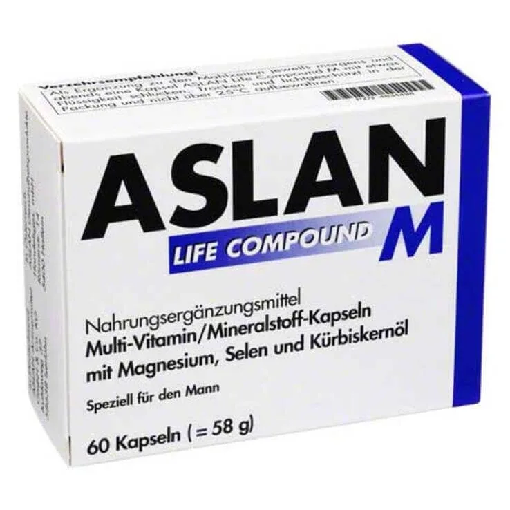 Aslan Life Compound M, capsule, 60 de capsule — preț și oferte