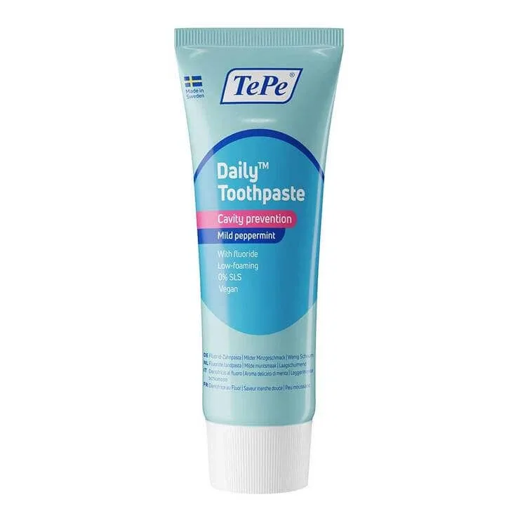Tepe Daily Toothpaste cu mentă ușoară, pastă de dinți de 75 ml — preț și oferte