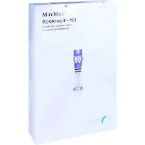 Kit rezervor Minimed 640G, 1,8 ml, baterii AA, 2 x 10 fiole pentru perfuzie