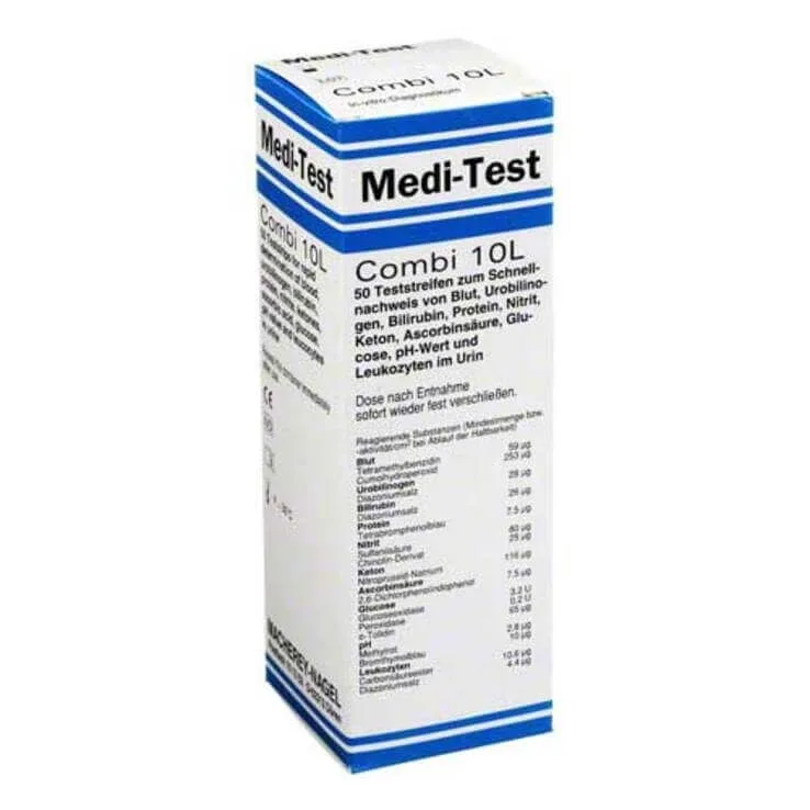 Medi Test Combi 10 L benzi de testare, 50 de benzi de testare — preț și oferte