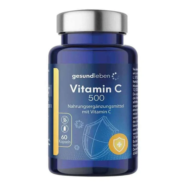 Gesund Leben Vitamina C 500 capsule, 60 de capsule — preț și oferte