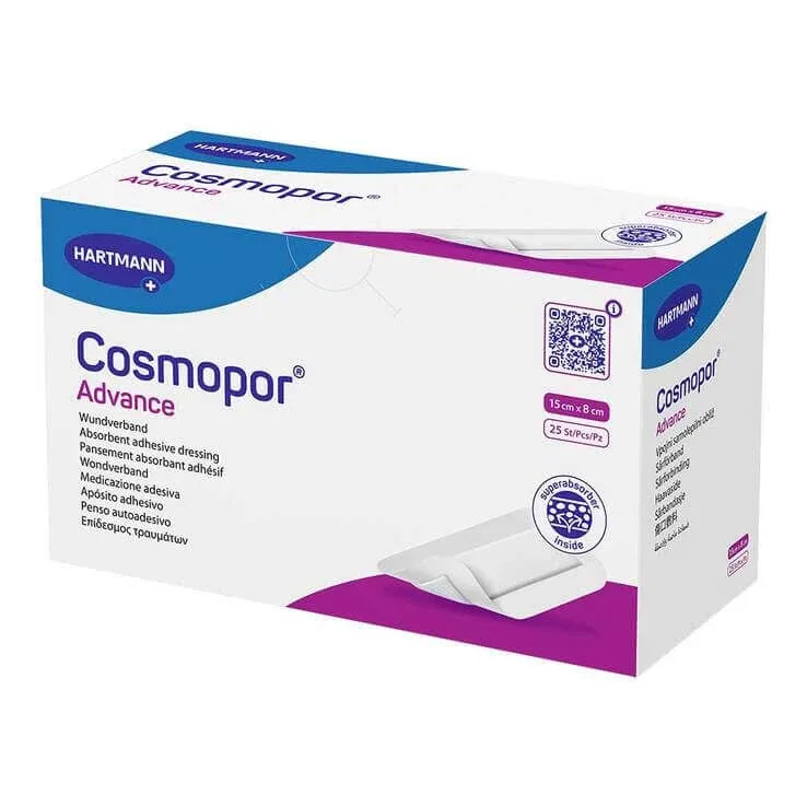 Cosmopor Advance 8x15 cm, 25 de plasturi — preț și oferte