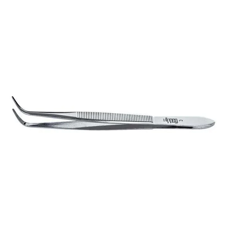 Pensetă pentru căpușe Nippes, curbată, cu vârf ascuțit, nr. 3, 1 buc., în stare bună — preț și oferte